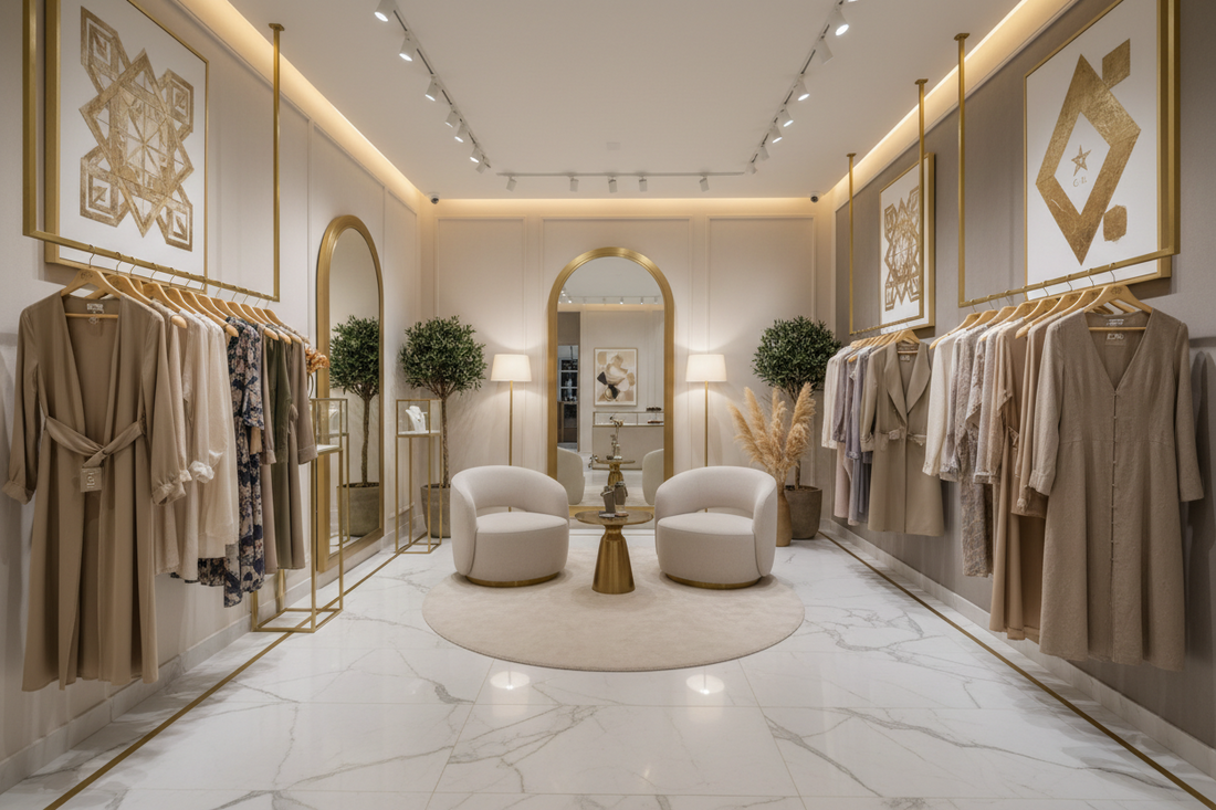 Cintres personnalisés avec logo : comment renforcer l'image de votre boutique de mode