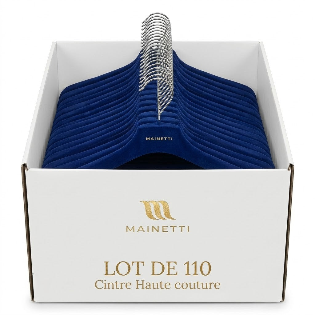 Cintre en velours sans barre (SV 45 velvet)