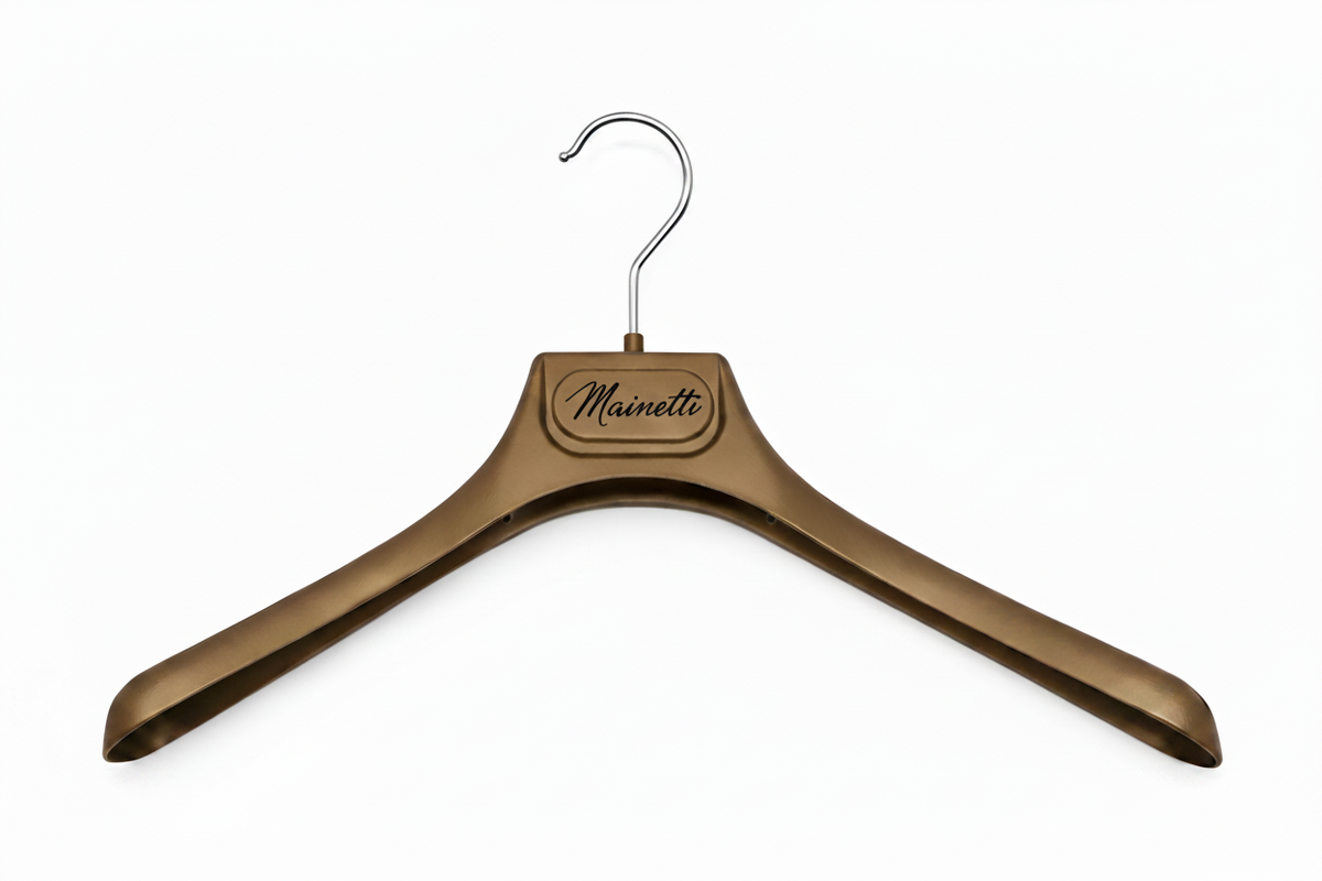 Cintre Mainetti crochet argenté